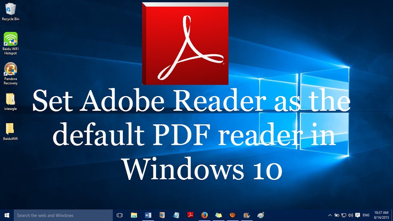 Adobe acrobat reader 8 windows 10